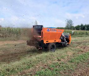 固体有机肥抛撒机