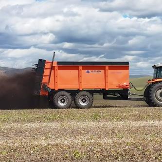 羊粪有机肥撒肥车