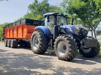 双竖绞龙撒粪车