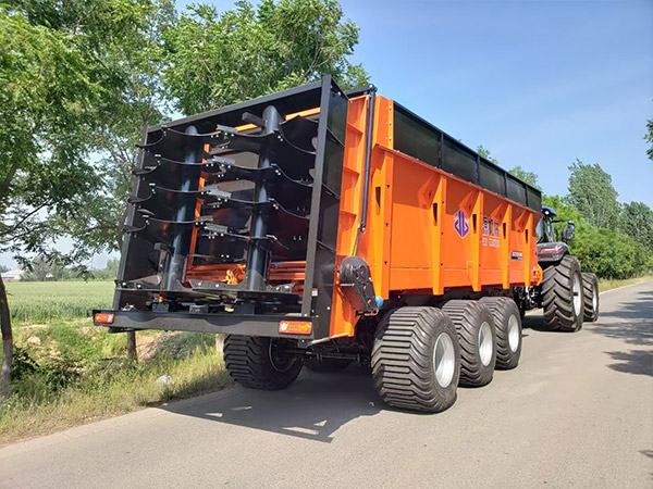 双竖绞龙撒粪车 双竖绞龙撒粪车